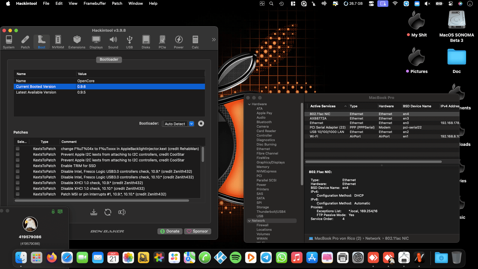 Dell Latitude 5490 [KabyLake R + Intel UHD 620 + I2C]   OpenCore 1